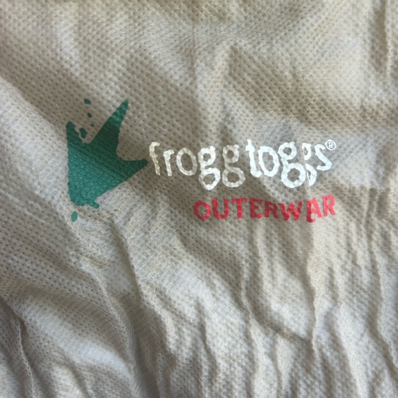 Frogg Toggs Outerwear Mens Beige Full Zip/Button Rain Jacket with Hood. Small - Picture 5 of 6